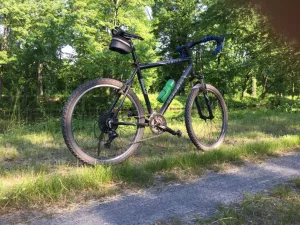 trek 4300 mountain bike with drop bars - monster-cross bike
