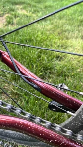 Jagwire Cable through the chain stay