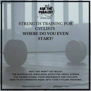 Strength training for cyclists