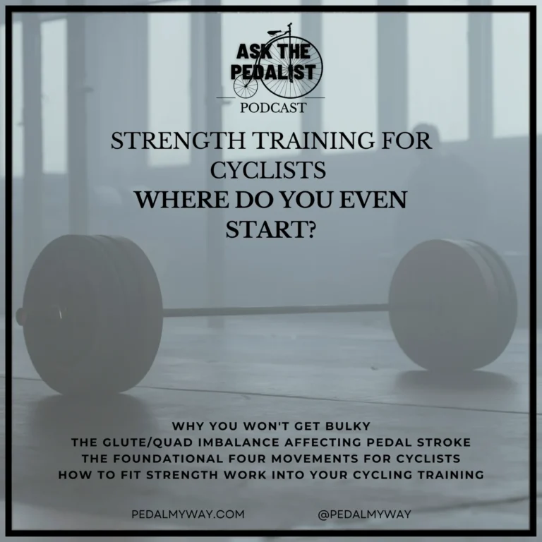 Strength training for cyclists